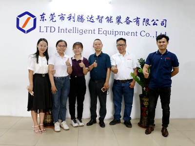 越南客戶(hù)來(lái)我司考察交流